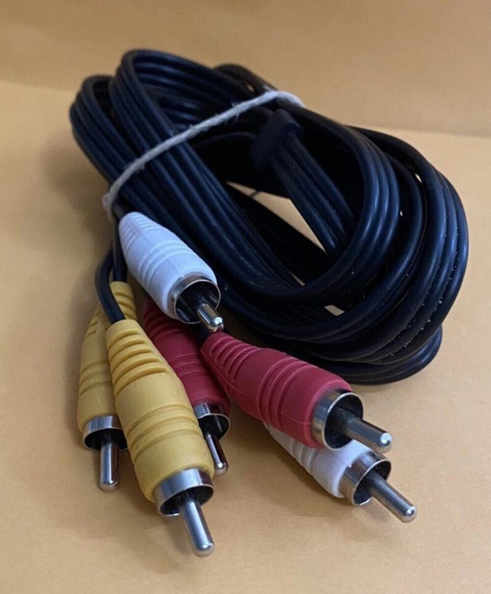 RCA Audio / Video Cable - 3 Male To 3 Male